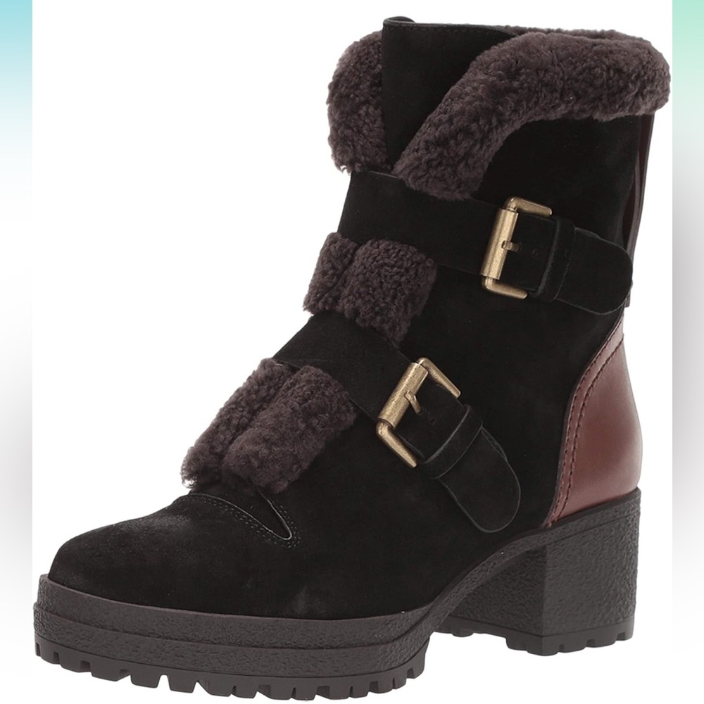 Winter Boots Real Fur Sheepskin See By Chloe, size 41. New!!!